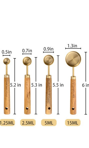 Acacia Measuring Spoons Set