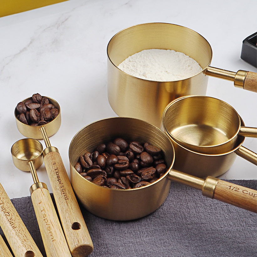 8 Piece Measuring Cups and Spoons Set