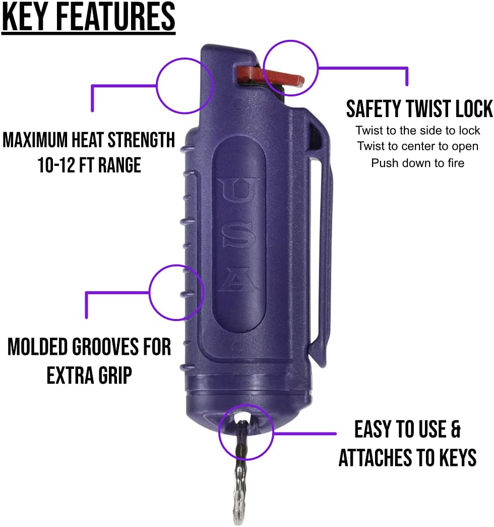 PEPPER SPRAY KEYCHAIN