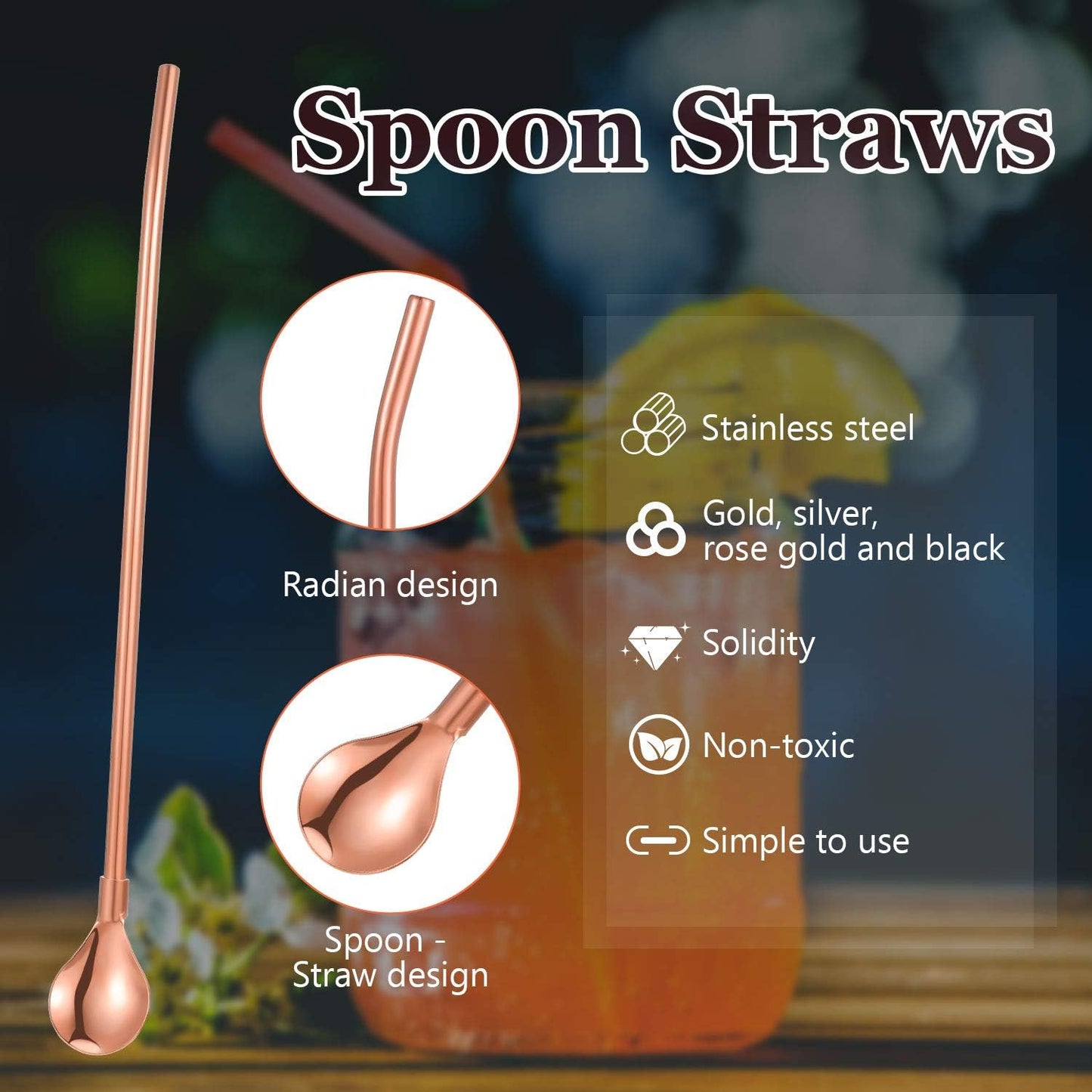 LONG SPOON STRAW