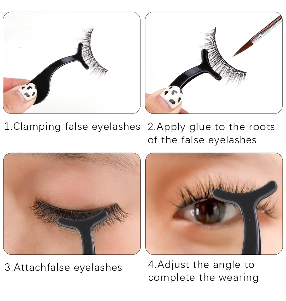 EYELASH TWEEZERS APPLICATOR