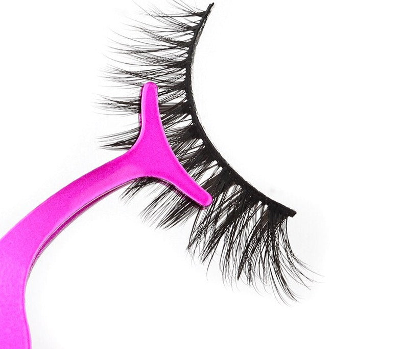 EYELASH TWEEZERS APPLICATOR