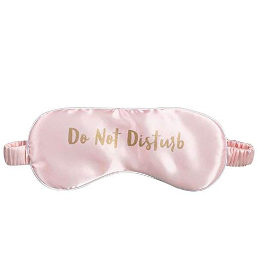 Do not disturb pink sleep mask