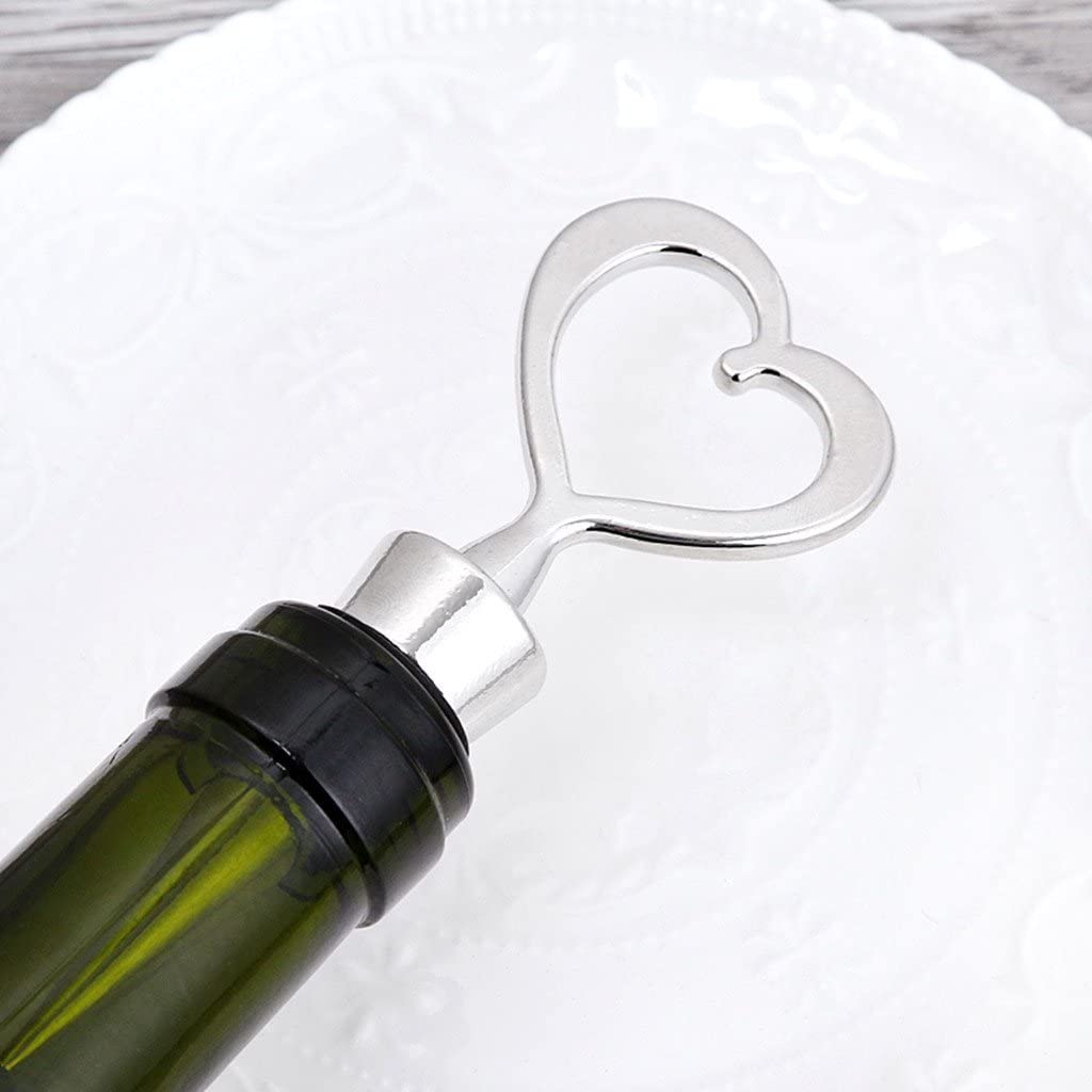 Wedding Wine Bottle Stopper and Opener