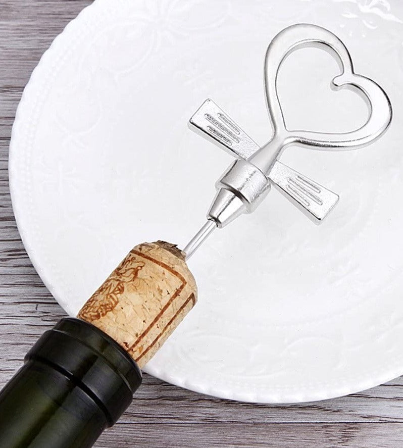 Wedding Wine Bottle Stopper and Opener