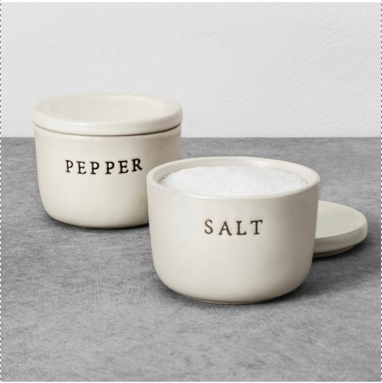 Stoneware Salt Cellar