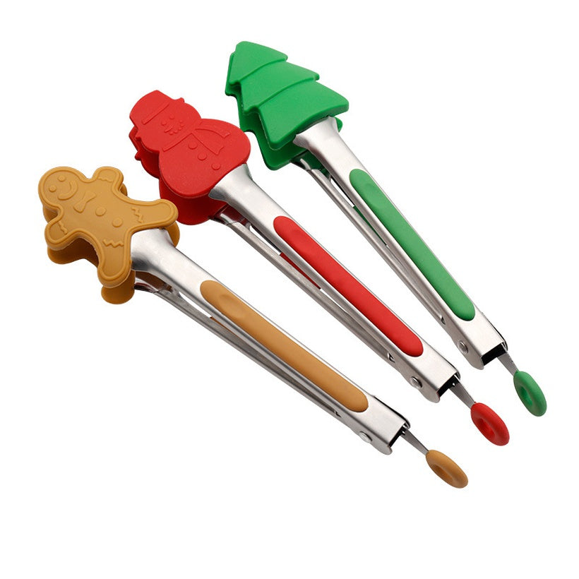 Ginger Man Holiday Kitchen Tongs