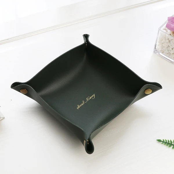 Leather  Tray