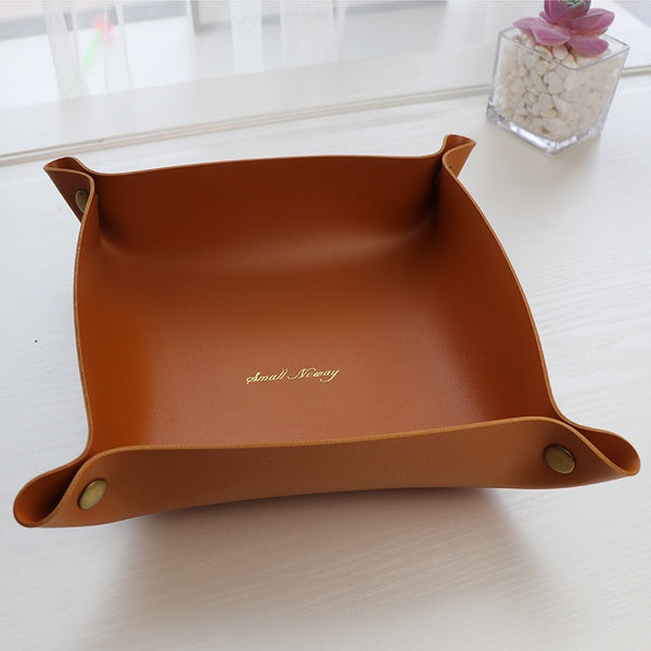 Leather  Tray