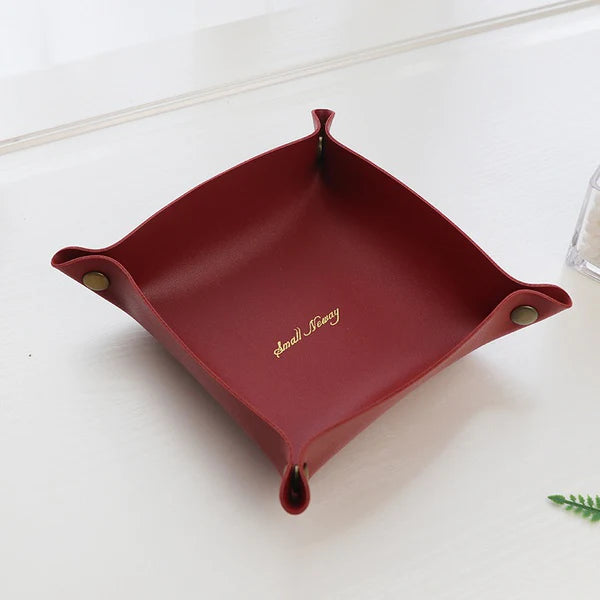 Leather  Tray