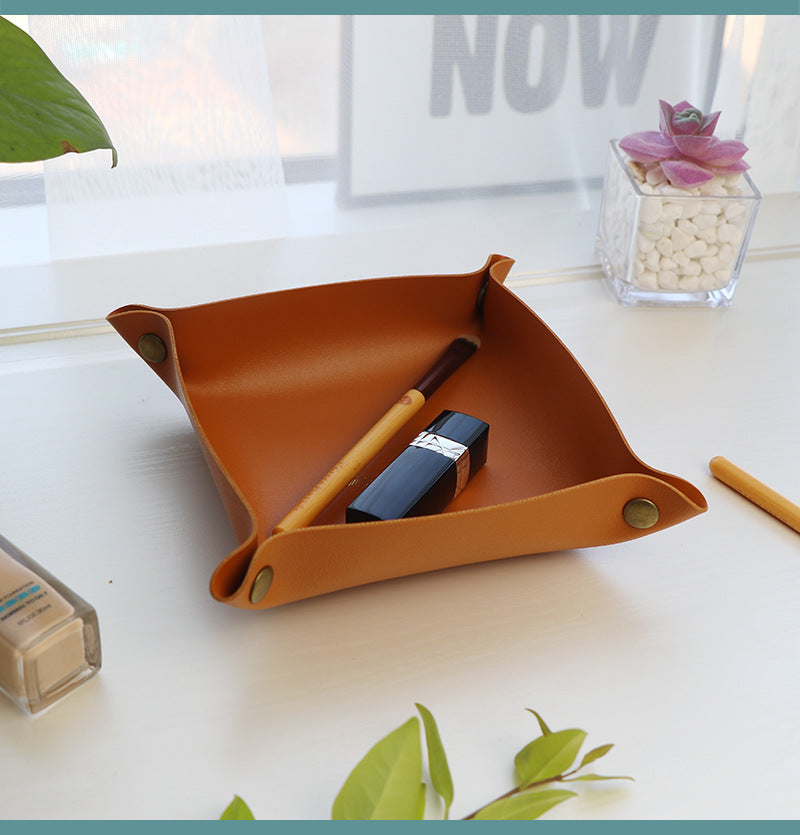 Leather  Tray