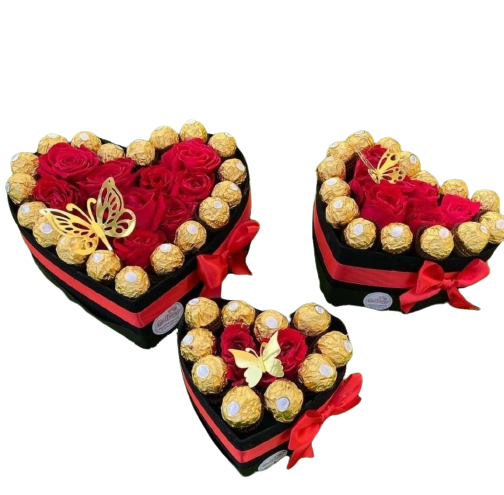 CUTE  HEARTS GIFT BOX