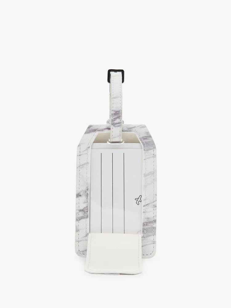 Traveling Portable Charger - White Marble